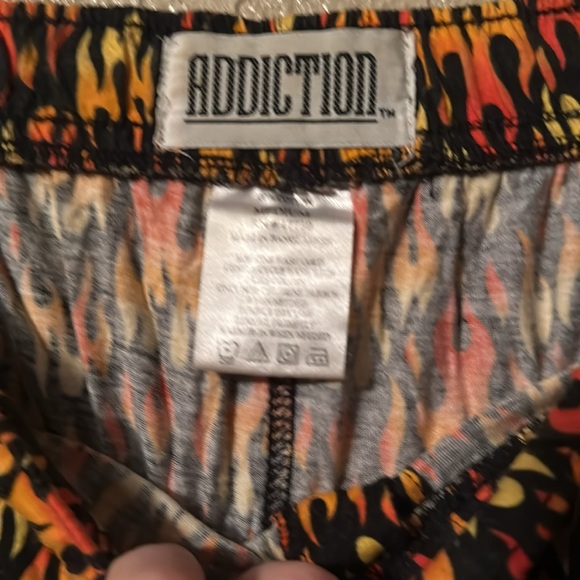 Addiction Colorful Patterned Pants medium - Picture 2 of 3